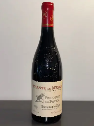 Chante le Merle vieilles vignes Châteauneuf-du-Pape 2017